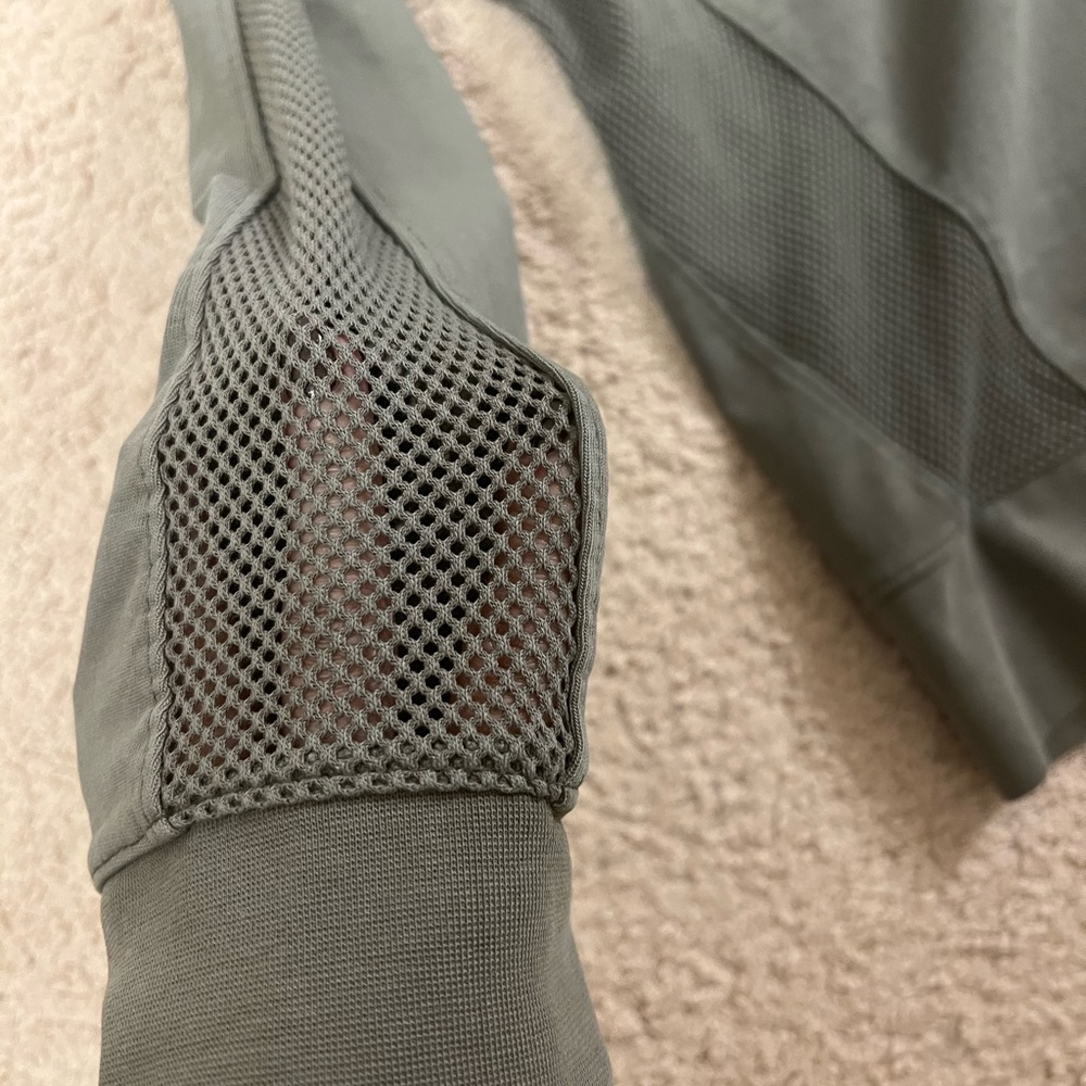 Medium Athleta thin sweatshirt, olive green. Worn once